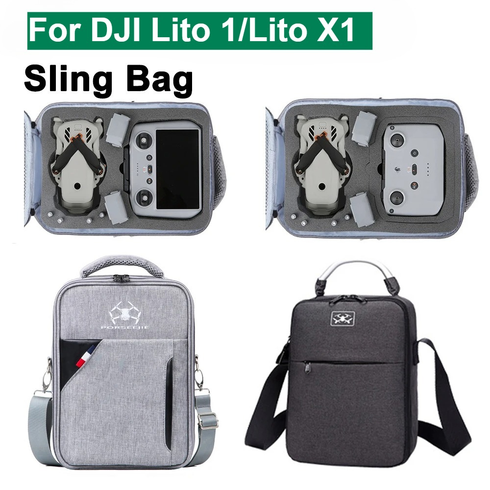 Rc Helicopter Bag - สำหรับ DJI Lito 1/Lito X1 กระเป๋าสะพายไหล่แบบพกพา