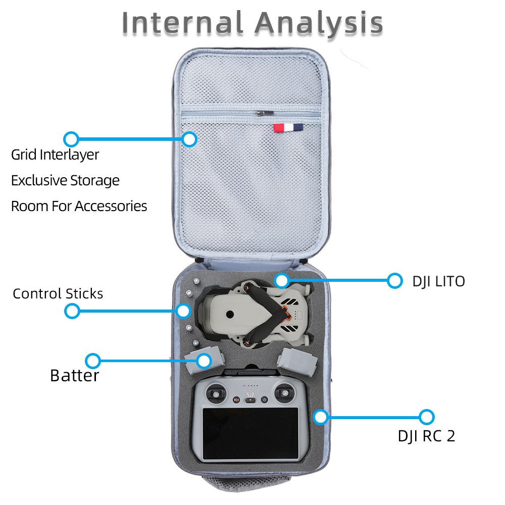 สำหรับ DJI Lito 1/Lito X1 กระเ - Rc Helicopter Bag บทวิจารณ์และราคา