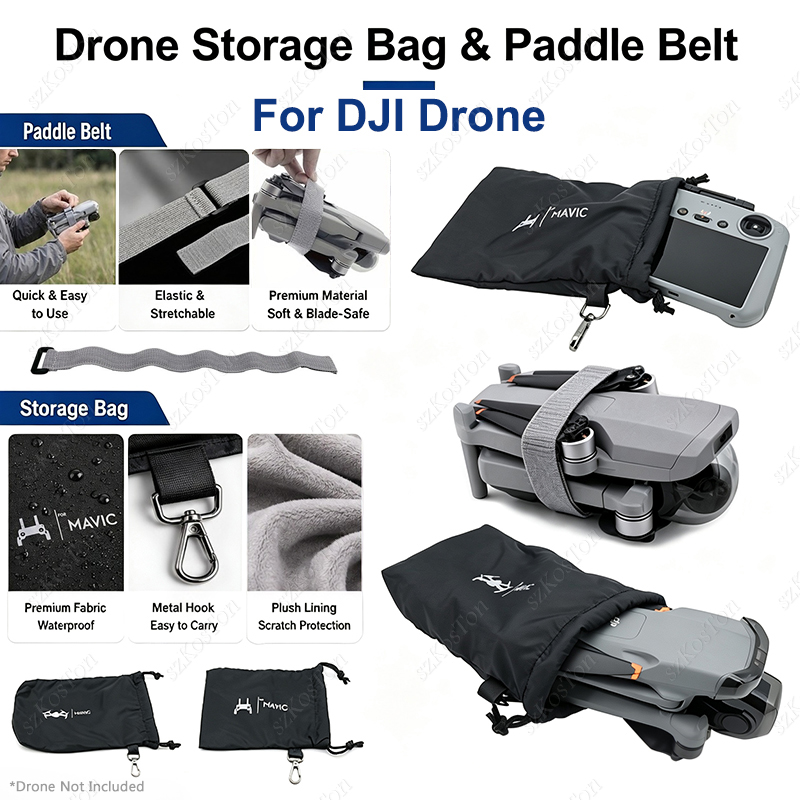 ชุดอุปกรณ์เสริมโดรนสำหรับ DJI  - Dji Drone Mini 4 Pro บทวิจารณ์และราคา